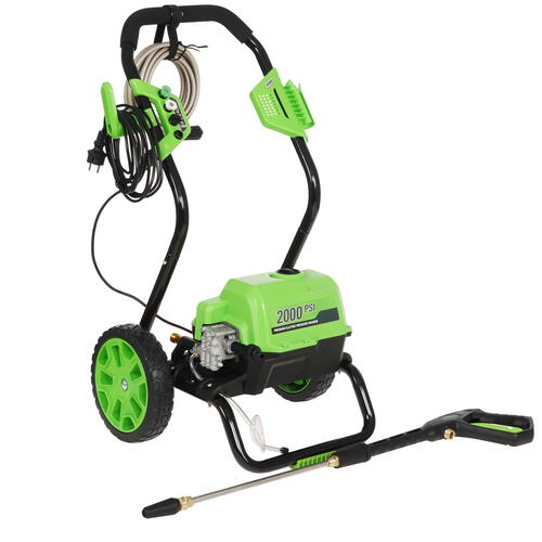 Купить Мойка высокого давления GreenWorks GPW2000  9047103. Характеристики, отзывы и цены в Донецке