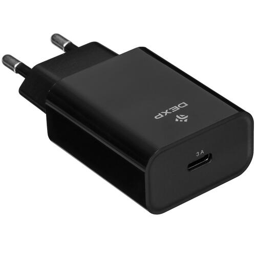 Купить Сетевое зарядное устройство DEXP IET25CD черный  5402481. Характеристики, отзывы и цены в Донецке