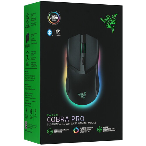 Купить Мышь беспроводная/проводная Razer Cobra Pro  5421544. Характеристики, отзывы и цены в Донецке
