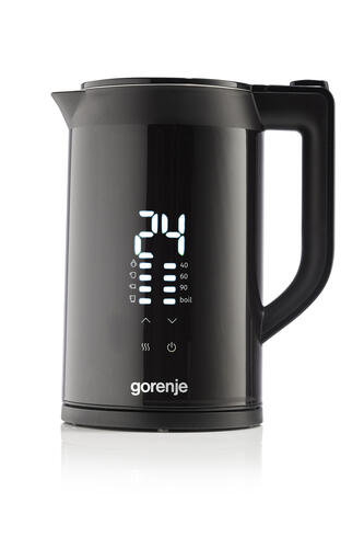 Купить Электрочайник Gorenje K17DWDII черный  9085190. Характеристики, отзывы и цены в Донецке