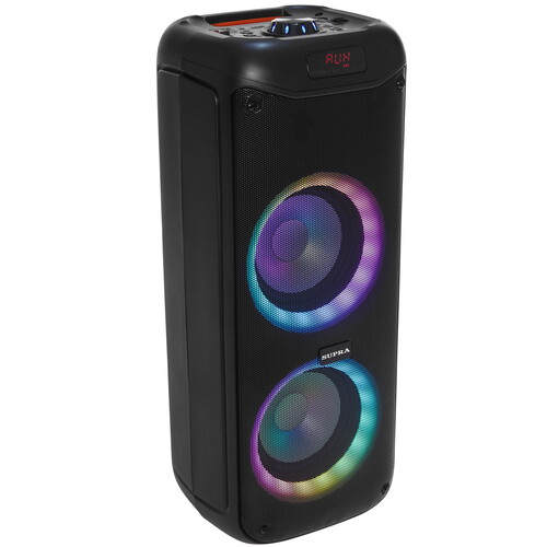 Купить Портативная аудиосистема SUPRA SMB-780, черный  9230954. Характеристики, отзывы и цены в Донецке