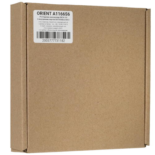 Купить Плата расширения ORIENT A1166S6  5421204. Характеристики, отзывы и цены в Донецке