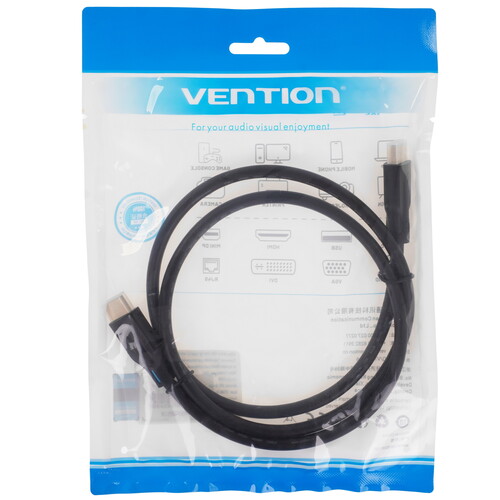 Купить Кабель  Vention HDMI - HDMI, 1 м  9160840. Характеристики, отзывы и цены в Донецке