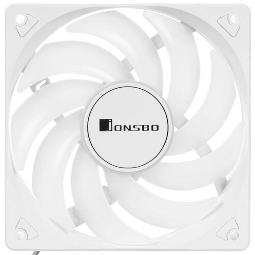 Купить Вентилятор JONSBO SL-120CW  белый  9197136. Характеристики, отзывы и цены в Донецке