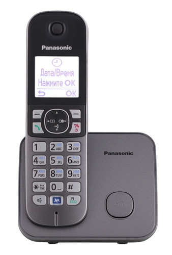 Купить Телефон беспроводной (DECT) Panasonic KX-TG6811RUM  0168971. Характеристики, отзывы и цены в Донецке