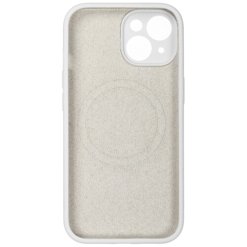 Купить Накладка  BoraSCO Liquid Case для Apple iPhone 15 белый  5601741. Характеристики, отзывы и цены в Донецке