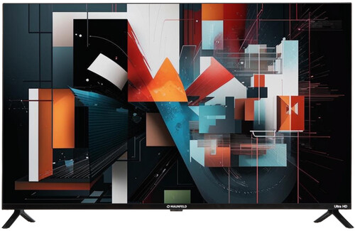 Купить 43" (109 см) Телевизор Maunfeld MLT43UST02 черный  9173252. Характеристики, отзывы и цены в Донецке