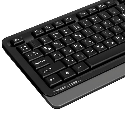 Купить Клавиатура+мышь беспроводная   A4Tech Fstyler FG1035 черный  5421449. Характеристики, отзывы и цены в Донецке