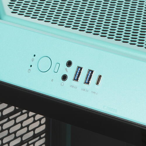 Купить Корпус Thermaltake The Tower 300 Turquoise [CA-1Y4-00SBWN-00] бирюзовый  5447915. Характеристики, отзывы и цены в Донецке