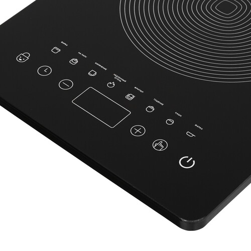 Купить Плита компактная электрическая BQ HP102B черный  5346602. Характеристики, отзывы и цены в Донецке