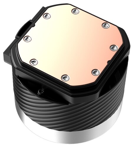 Купить Система охлаждения ID-COOLING FX240 INF черная  5485354. Характеристики, отзывы и цены в Донецке