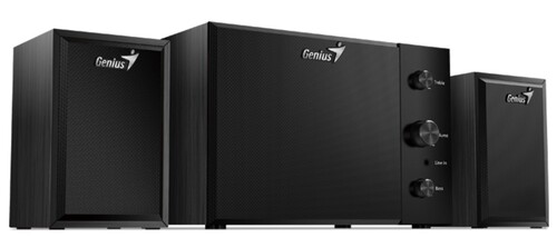 Купить Колонки Genius SW-2.1 350 черный  9140311. Характеристики, отзывы и цены в Донецке