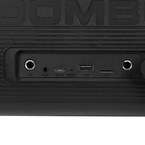 Купить Портативная аудиосистема MONSTER Musicbox Go, черный  9309098. Характеристики, отзывы и цены в Донецке