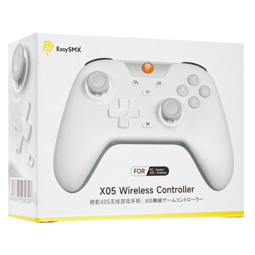 Купить Геймпад беспроводной/проводной EasySMX X05 серый  9161196. Характеристики, отзывы и цены в Донецке