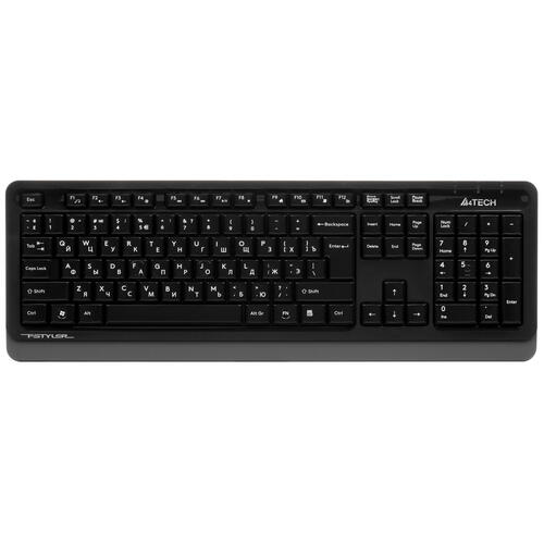 Купить Клавиатура+мышь беспроводная   A4Tech Fstyler FG1035 черный  5421449. Характеристики, отзывы и цены в Донецке