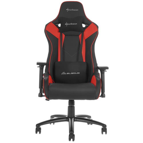 Купить Кресло игровое Sharkoon ELBRUS 3 красный  4878161. Характеристики, отзывы и цены в Донецке