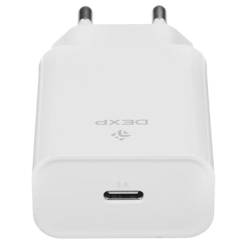 Купить Сетевое зарядное устройство DEXP IET25CD белый  5402361. Характеристики, отзывы и цены в Донецке