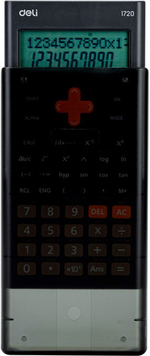 Купить Калькулятор инженерный Deli E1720-black  9380466. Характеристики, отзывы и цены в Донецке