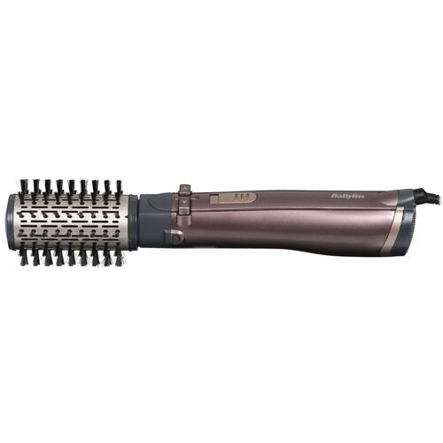 Фен-щетка BABYLISS AS960E розовый/серый