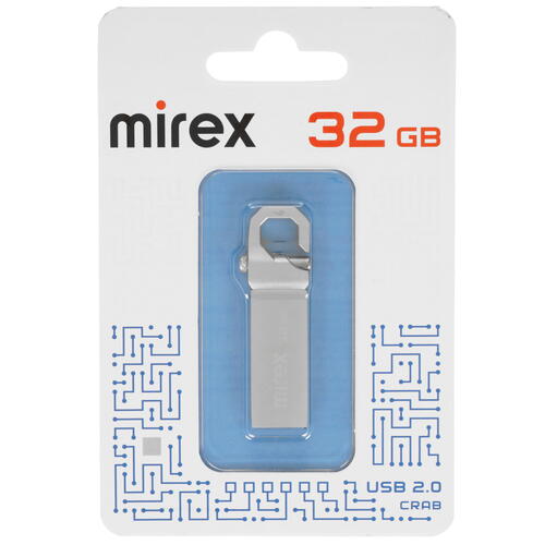 Купить Память USB Flash 32 ГБ Mirex Crab  5463066. Характеристики, отзывы и цены в Донецке