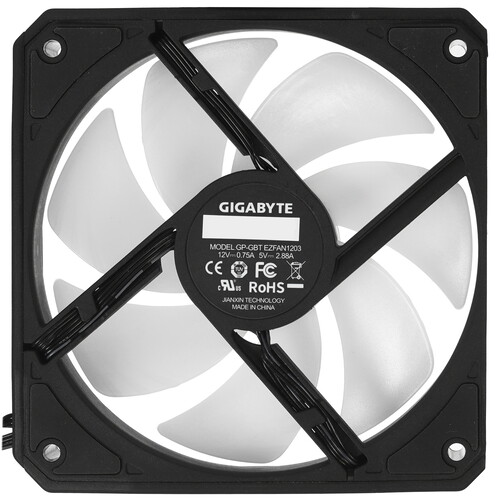 Купить Комплект вентиляторов Gigabyte EZ CHAIN FAN 120  черный  5620207. Характеристики, отзывы и цены в Донецке