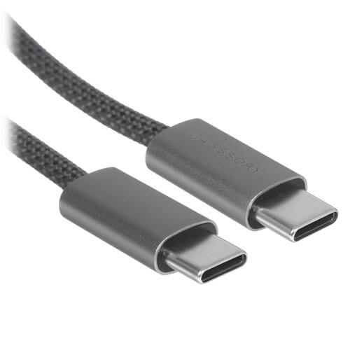 Купить Кабель круглый Magssory USB Type-C - USB Type-C черный 2.4 м  5644243. Характеристики, отзывы и цены в Донецке