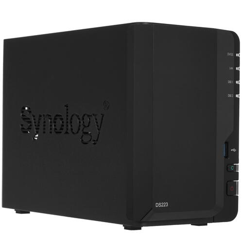 Купить Сетевое хранилище (NAS) Synology Disk Station DS223  5401215. Характеристики, отзывы и цены в Донецке