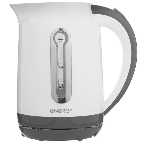 Купить Электрочайник ENERGY E-210 белый  8169794. Характеристики, отзывы и цены в Донецке