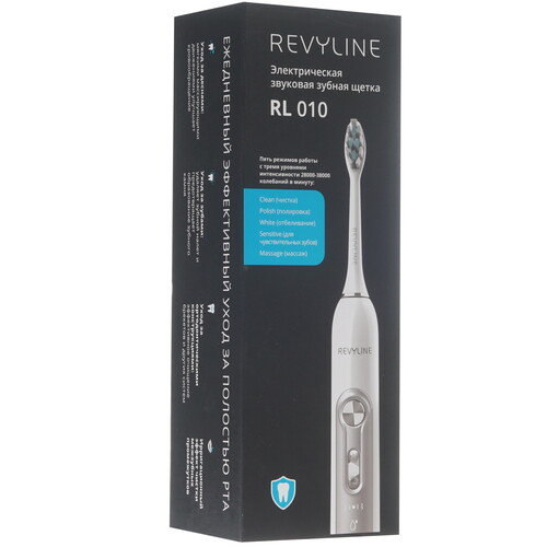Купить Электрическая зубная щетка Revyline RL 010 черный  8154972. Характеристики, отзывы и цены в Донецке