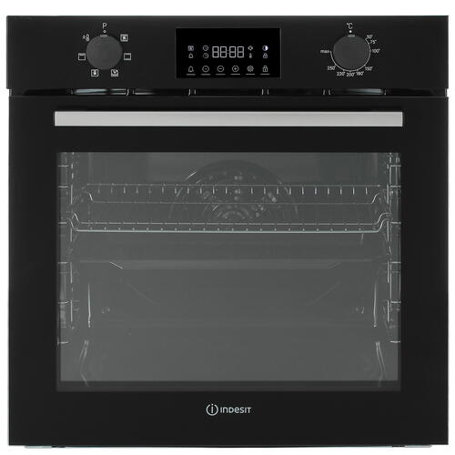 Купить Электрический духовой шкаф Indesit IFE 3644 BL черный  9987777. Характеристики, отзывы и цены в Донецке
