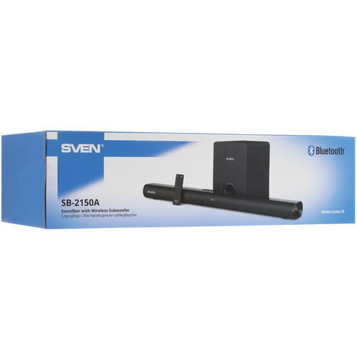 Купить Саундбар Sven SB-2150A черный  4788736. Характеристики, отзывы и цены в Донецке