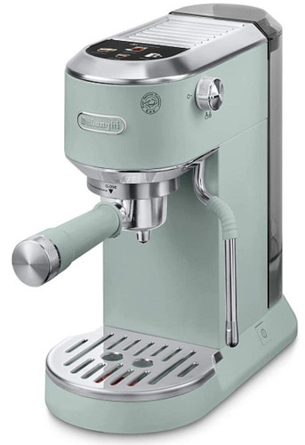 Купить Кофеварка рожковая Delonghi Dedica Duo EC890.GR зеленый  5643010. Характеристики, отзывы и цены в Донецке