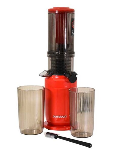 Купить Соковыжималка электрическая Oursson JM4700/RD красный  5360465. Характеристики, отзывы и цены в Донецке