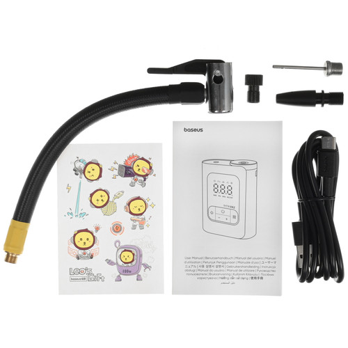 Купить Компрессор Baseus GoTrip VA1 Super Mini Wireless Inflator 19-Cylinder  9288820. Характеристики, отзывы и цены в Донецке