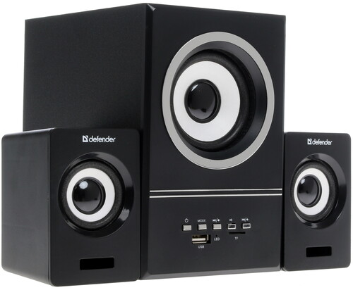 Купить Колонки Defender V10 черный  1176640. Характеристики, отзывы и цены в Донецке