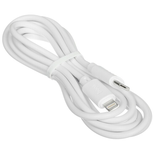 Купить Кабель круглый Hoco Lightning 8-pin - USB Type-C белый 2 м  5635339. Характеристики, отзывы и цены в Донецке