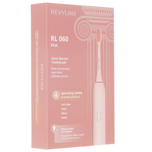 Купить Электрическая зубная щетка Revyline RL 060 розовый  9081271. Характеристики, отзывы и цены в Донецке
