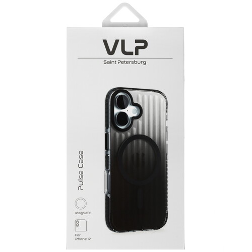Купить Накладка  VLP Pulse Case для Apple iPhone 17 черный  5640521. Характеристики, отзывы и цены в Донецке