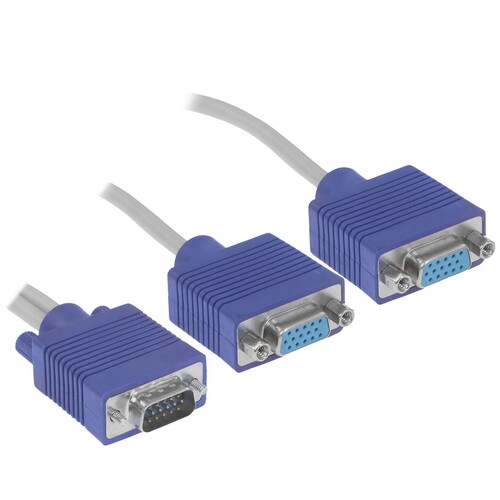 Купить Кабель-разветвитель VCOM VVG6530-0.2M  5602656. Характеристики, отзывы и цены в Донецке