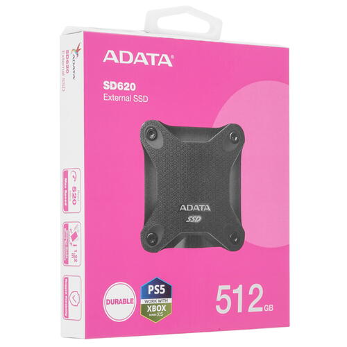 Купить 512 ГБ Внешний SSD ADATA SD620  5441973. Характеристики, отзывы и цены в Донецке