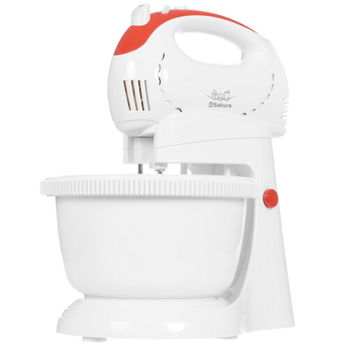 Купить Миксер SAKURA SA-6319CR красный  9195735. Характеристики, отзывы и цены в Донецке