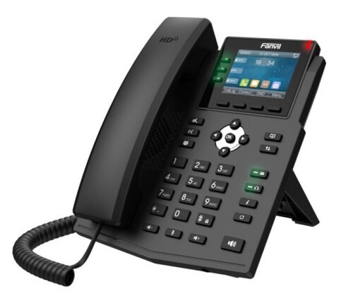Купить Телефон VoIP Fanvil X3U черный  1624199. Характеристики, отзывы и цены в Донецке