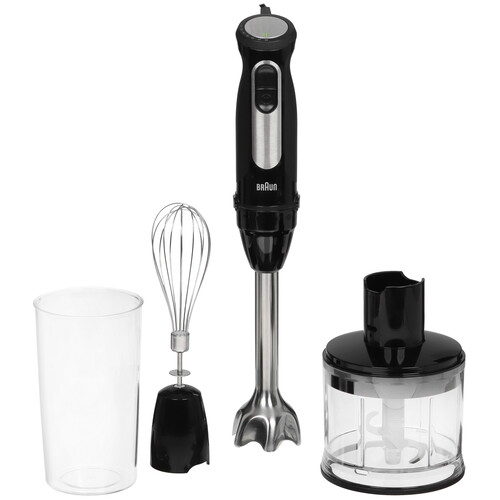 Купить Блендер погружной Braun MQ55236MBK черный  9128721. Характеристики, отзывы и цены в Донецке