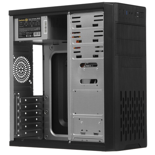 Купить Корпус ExeGate CP-606U-AB450  9921157. Характеристики, отзывы и цены в Донецке