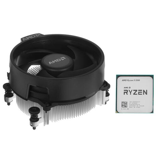Купить Процессор AMD Ryzen 5 5500 BOX  5026132. Характеристики, отзывы и цены в Донецке