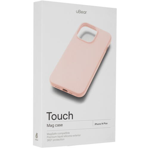 Купить Накладка  uBear Touch Mag Case для Apple iPhone 14 Plus розовый  5460705. Характеристики, отзывы и цены в Донецке