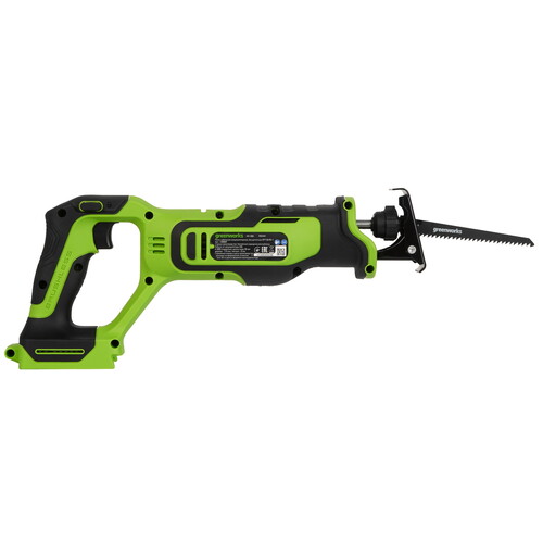 Купить Сабельная пила Greenworks GPT-BLRS-1   , Без ЗУ, Без АКБ  9305452. Характеристики, отзывы и цены в Донецке