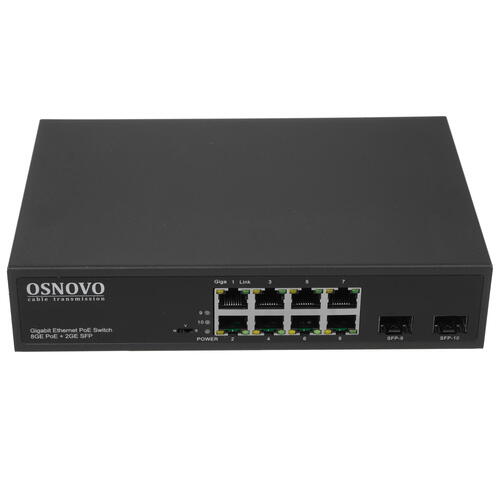 Купить Коммутатор OSNOVO SW-80802  8199057. Характеристики, отзывы и цены в Донецке