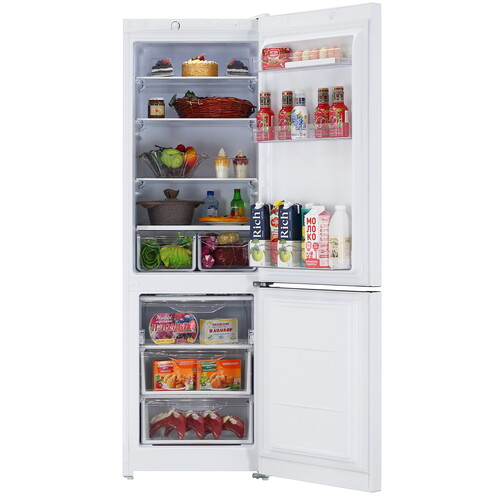 Купить Холодильник с морозильником   Indesit DS 3180 W белый  9244185. Характеристики, отзывы и цены в Донецке