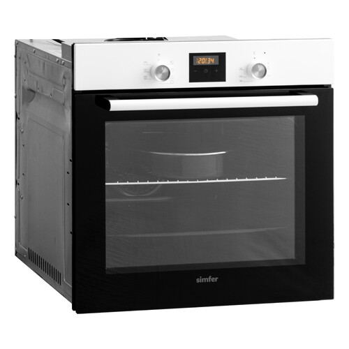 Купить Электрический духовой шкаф Simfer B6EW56024 белый  9125105. Характеристики, отзывы и цены в Донецке